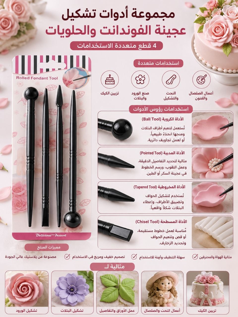 مجموعة ادوات نقش