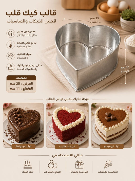 11قالب كيك العرض25 ارتفاع