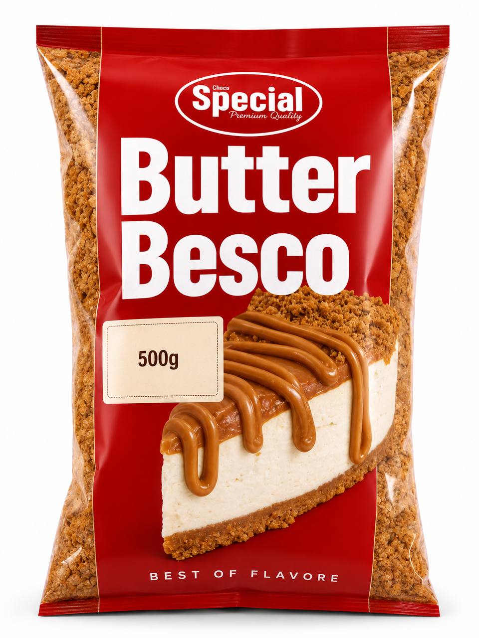 بسكويت لوتس مفتت خشن 500غ