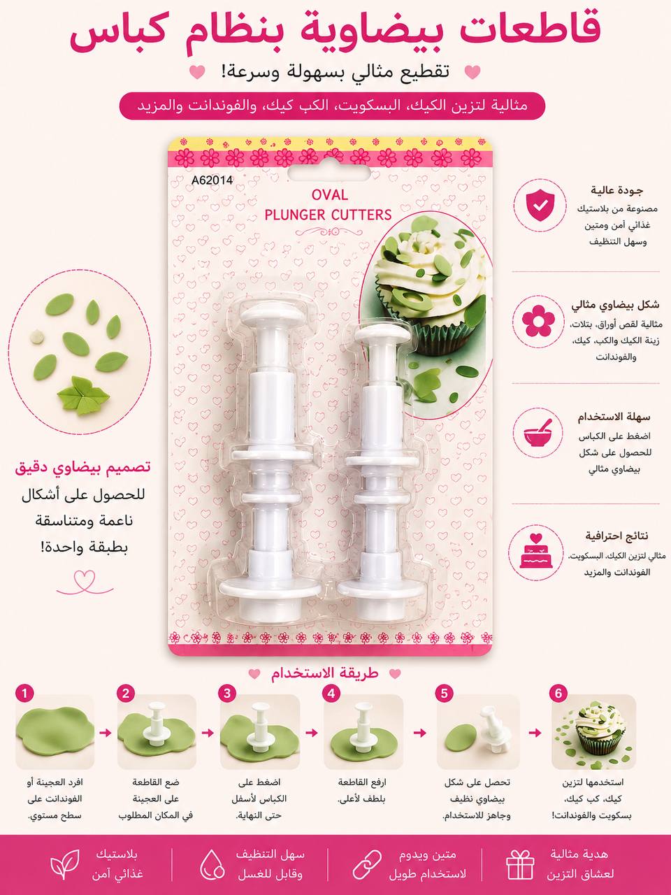 قطاعة بيضوي وعيون