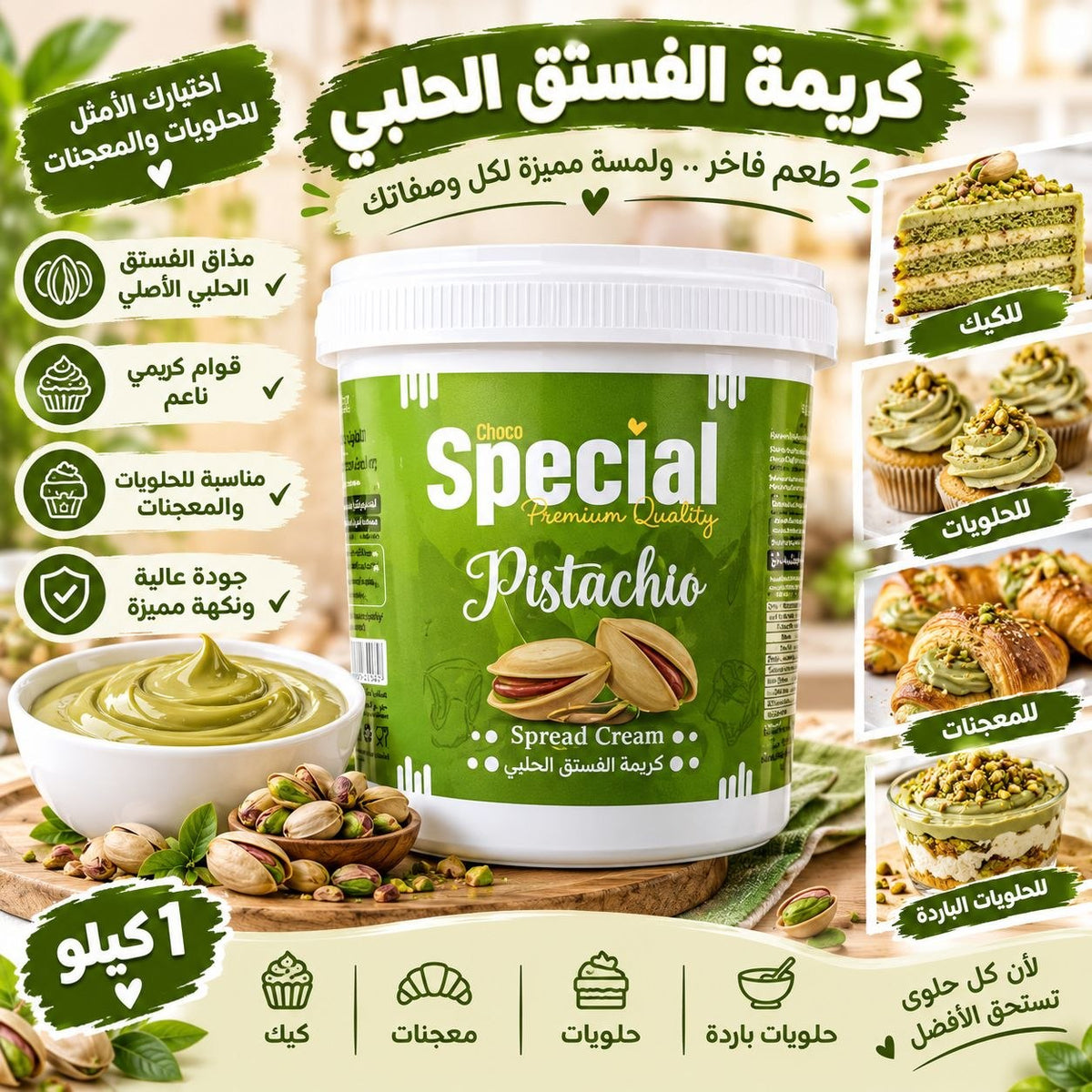 حشوة الفستق الحلبي