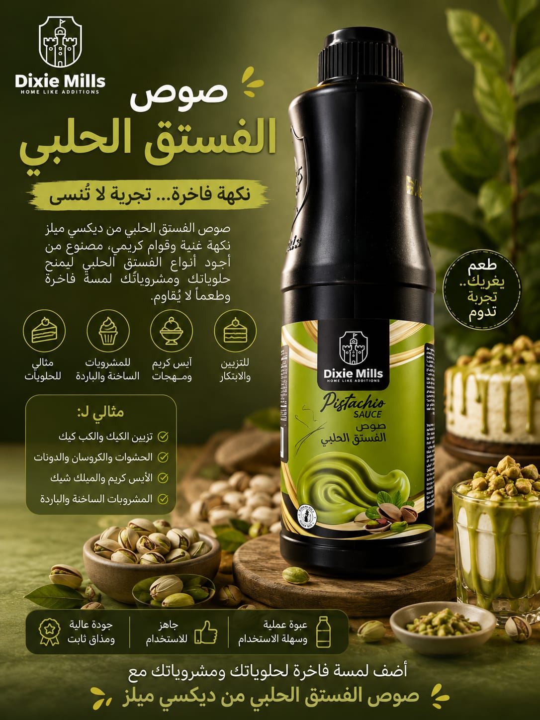 صوص الفستق الحلبي حجم كبير