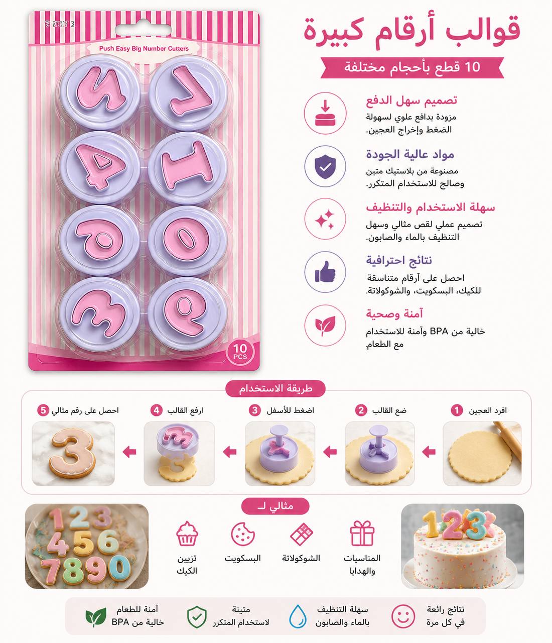 قطاعة ارقام حجم كبيرة
