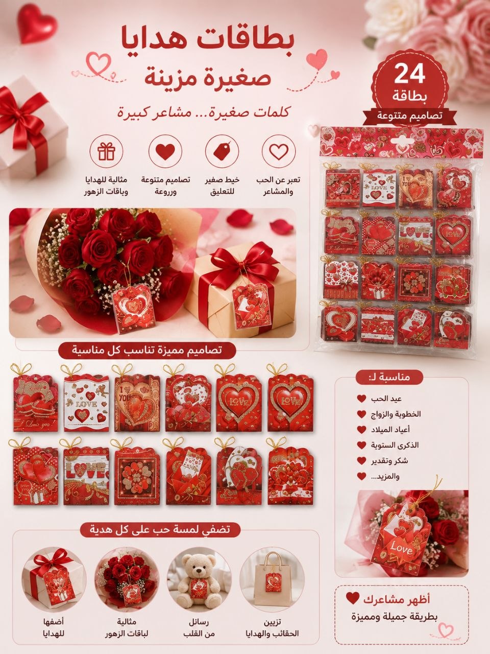 بطاقة تهنئة للمناسبات