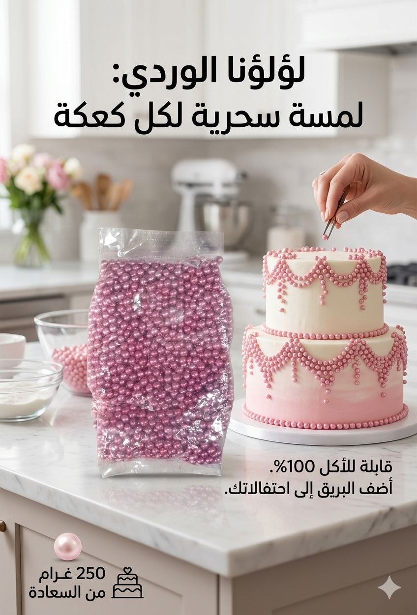 صجم غذائي وردي صغير