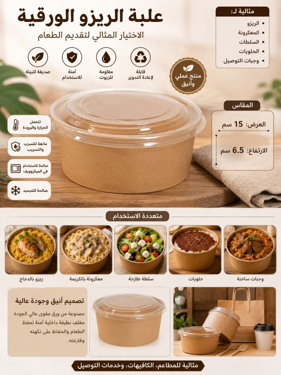 علبة ورقية متعددة الاستحدام