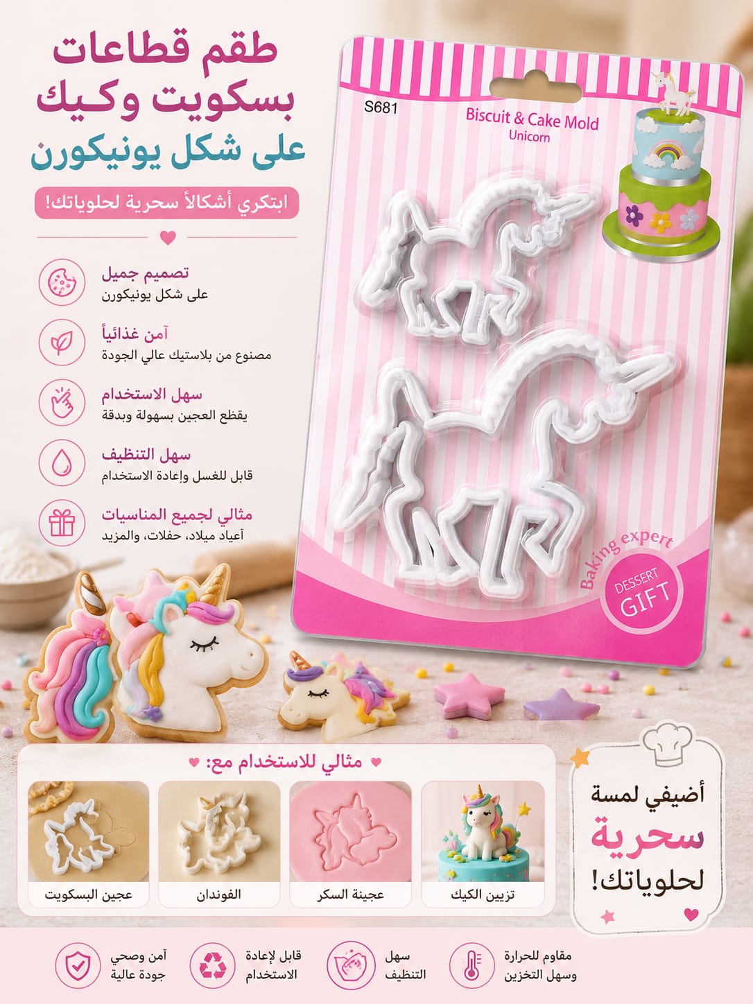 قطاعة شكل يونيكورن