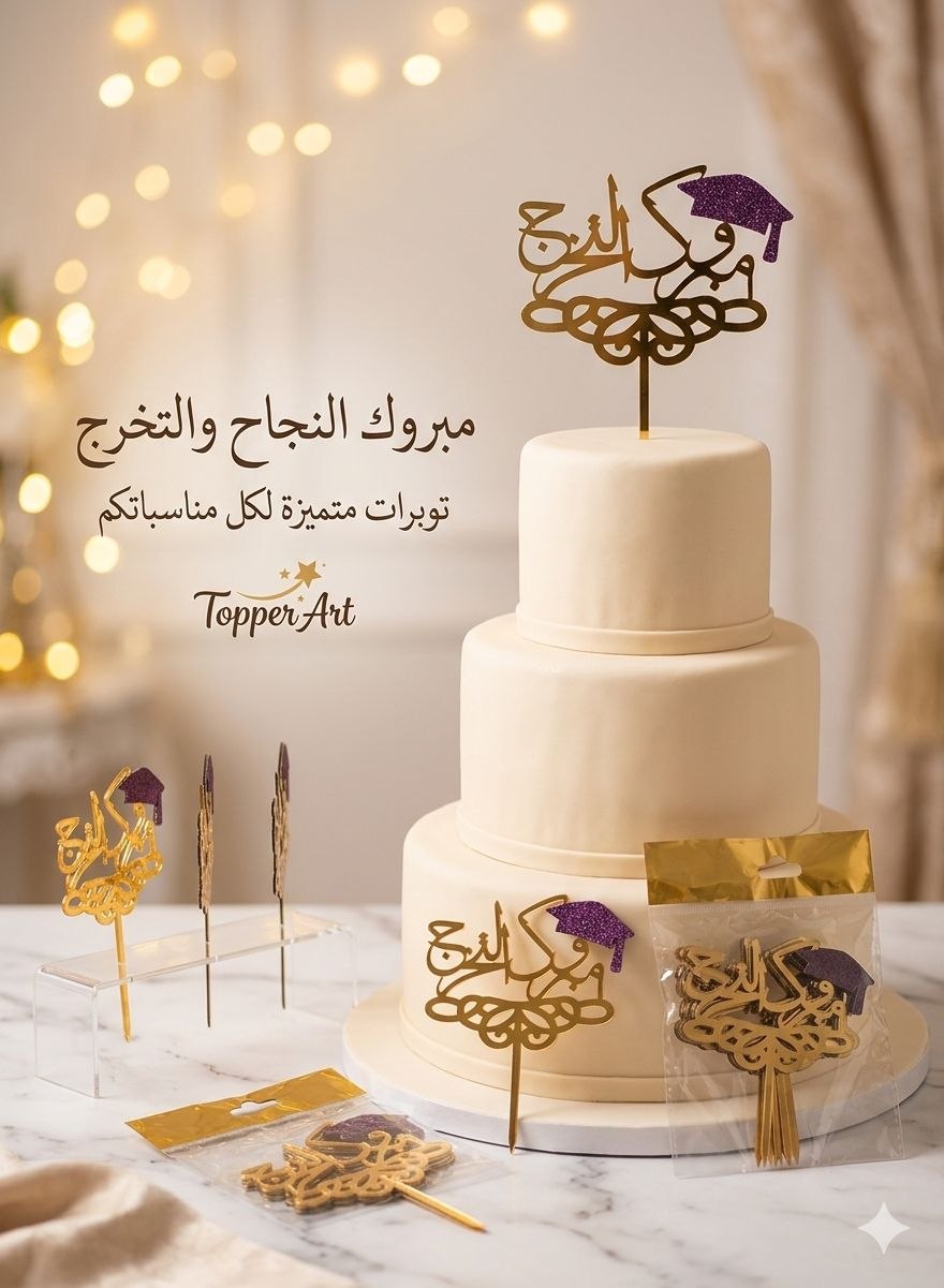 توبر ذهبي تخرج